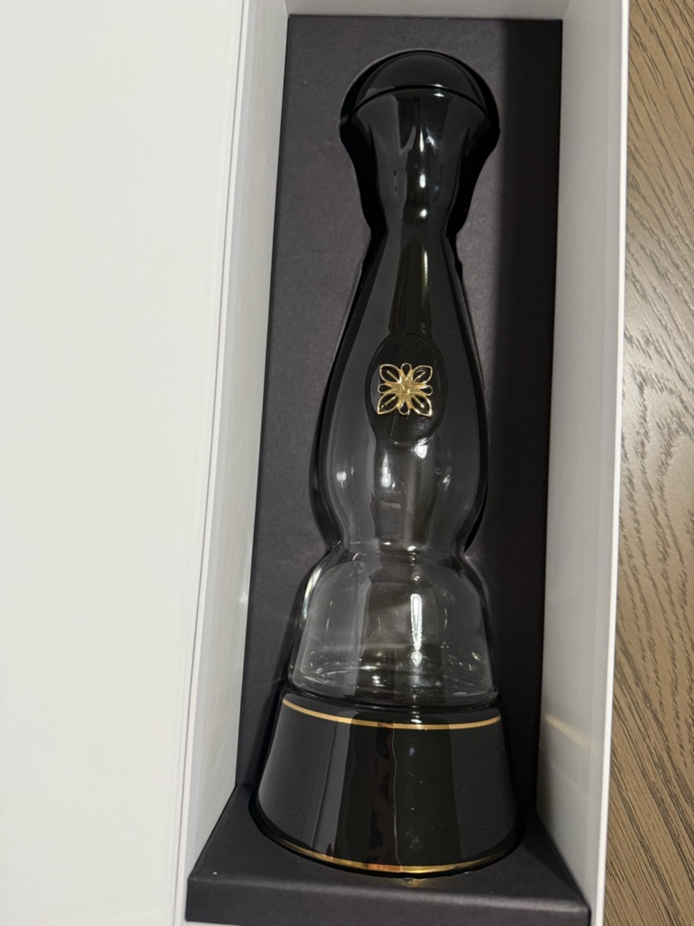 Clase Azul Gold Tequila Empty Bottle 750ml With Diamond Emblem Clase with box